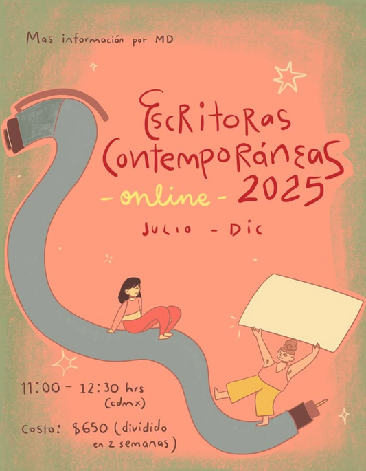 Círculo de lectura online de escritoras contemporáneas✨