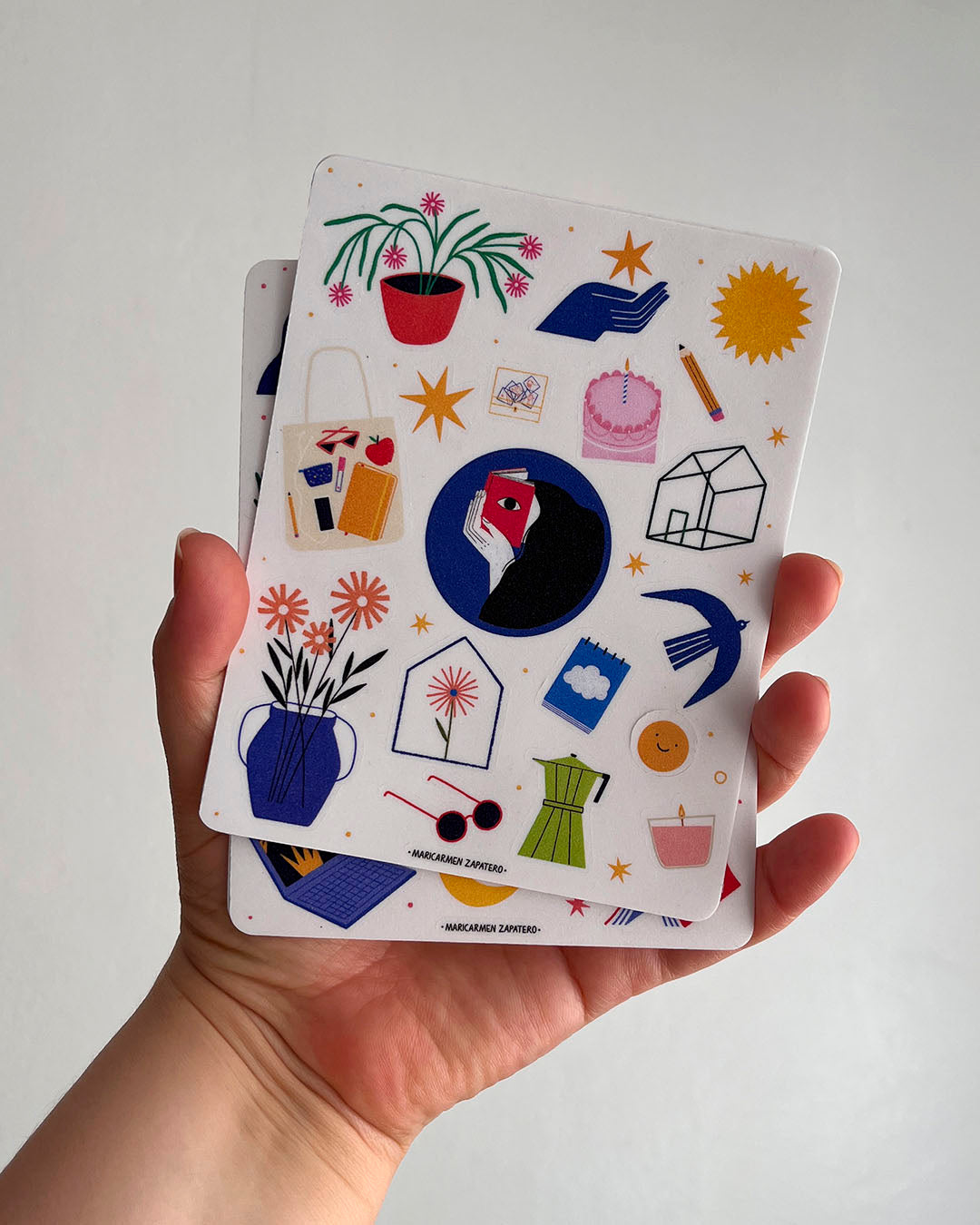 MARICARMEN ZAPATERO planilla stickers
