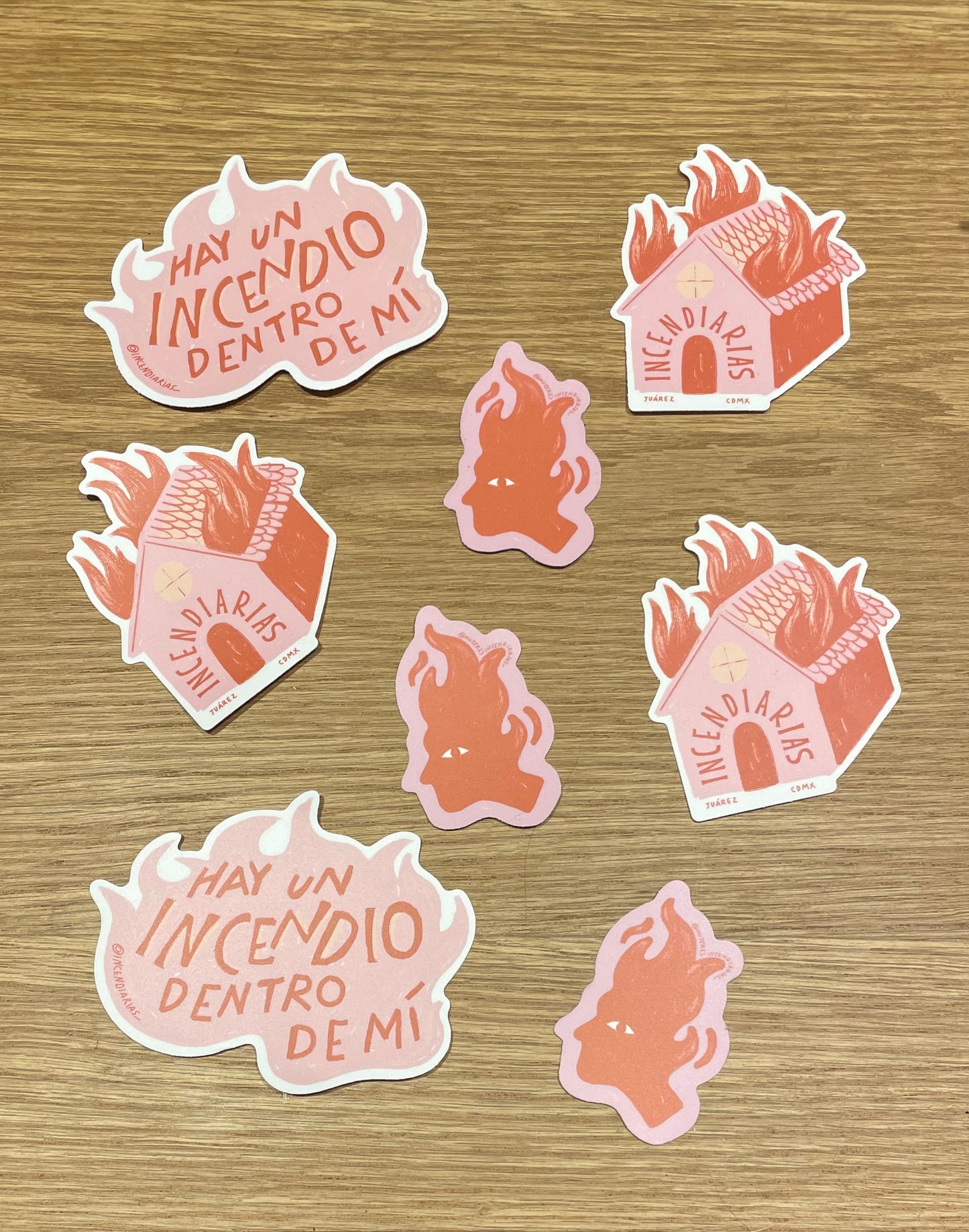INCENDIARIAS sticker