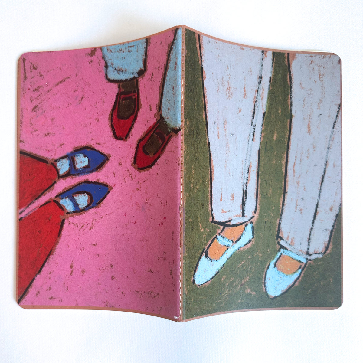 CRISTINA DELGADO libretas zapatos e ilustración