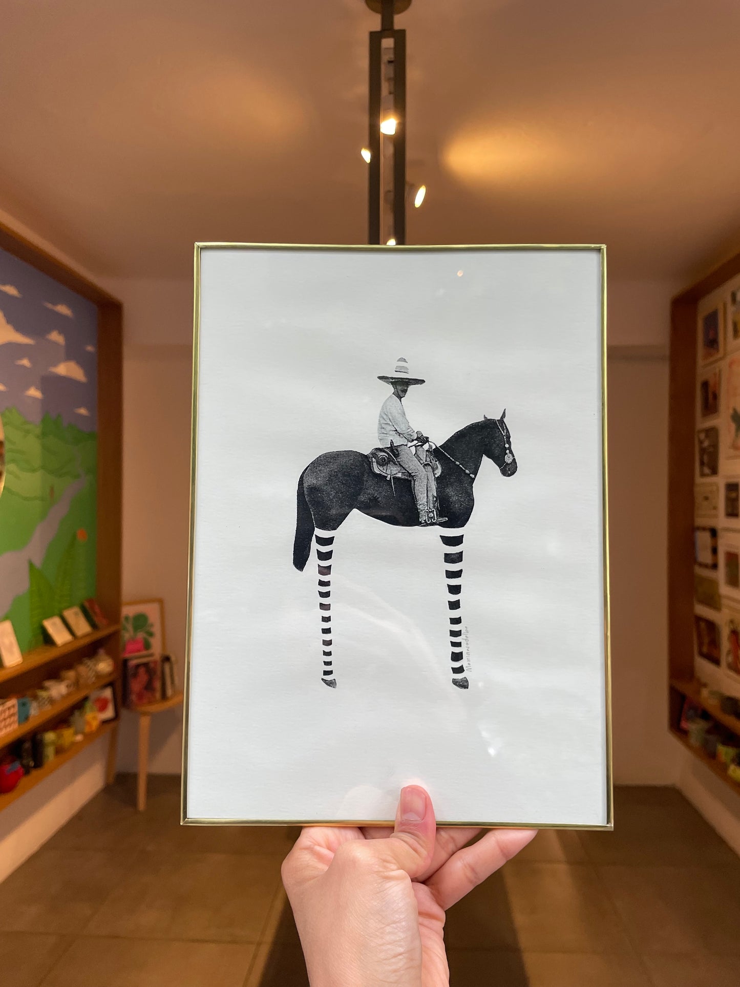 MARIANADEALBA cuadro caballo pequeño