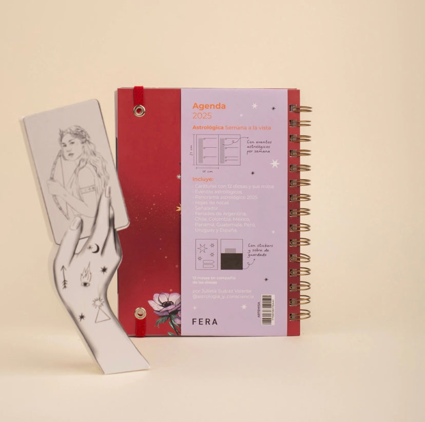 PINKA agenda astrología diosa Artemisa descuento