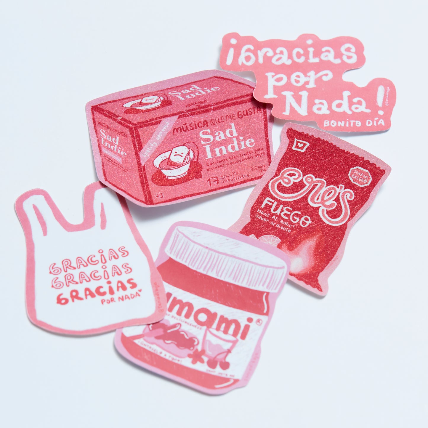 TANIADIBUJA paquete stickersotes
