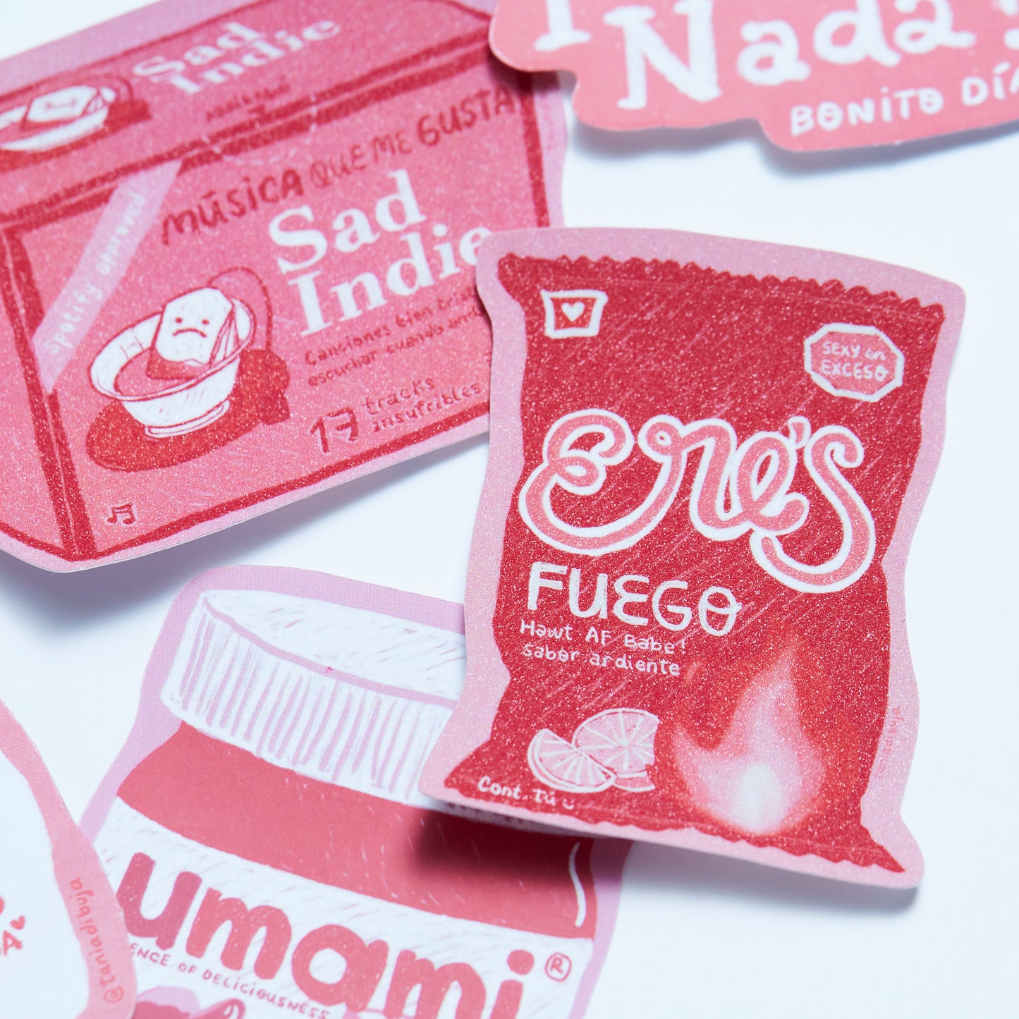 TANIADIBUJA paquete stickersotes