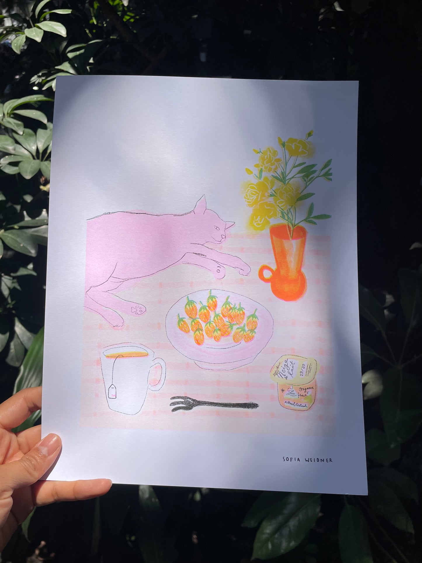 SOFIAWEIDNER print carta el desayuno