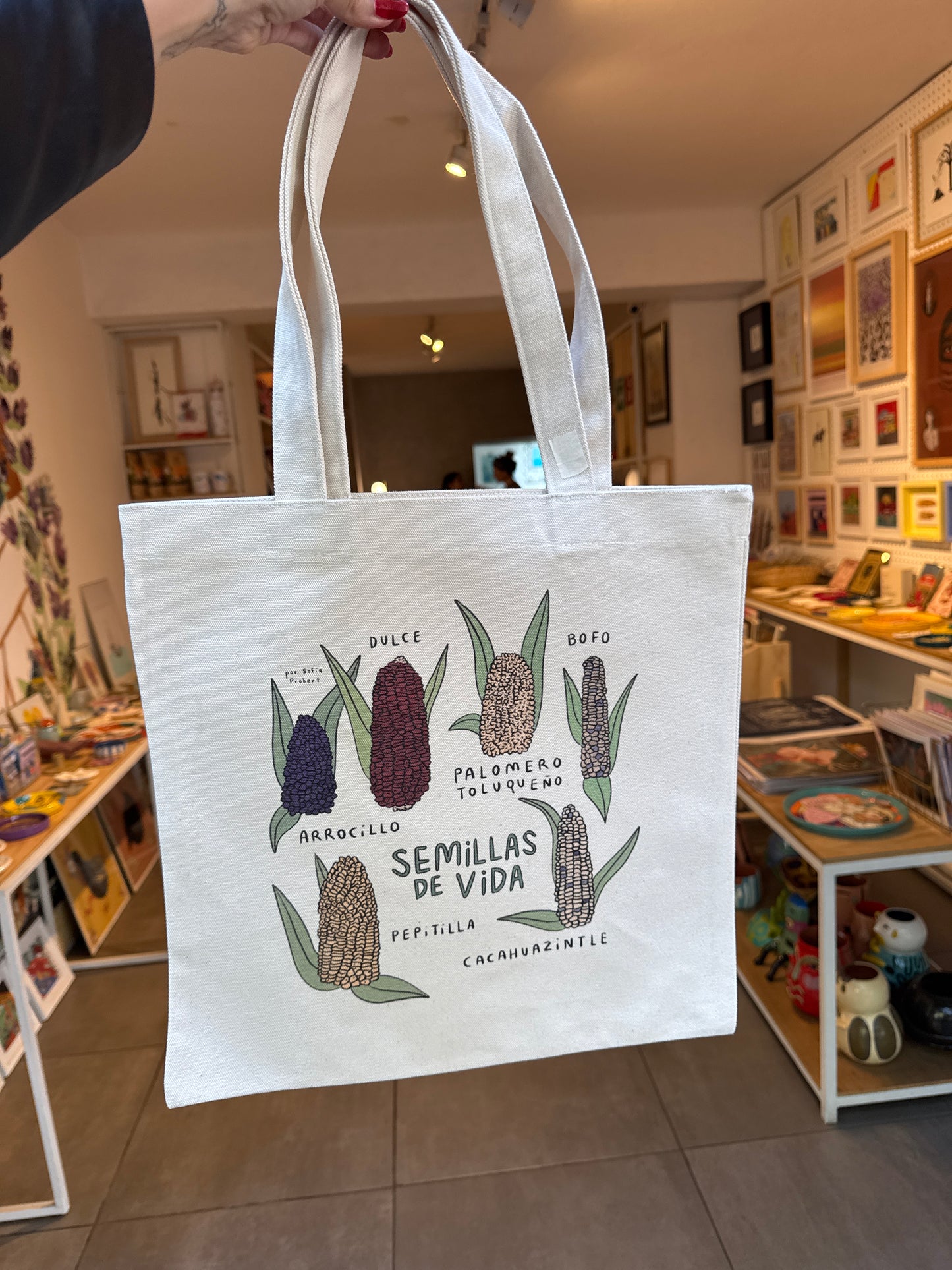 SEMILLASDEVIDA tote