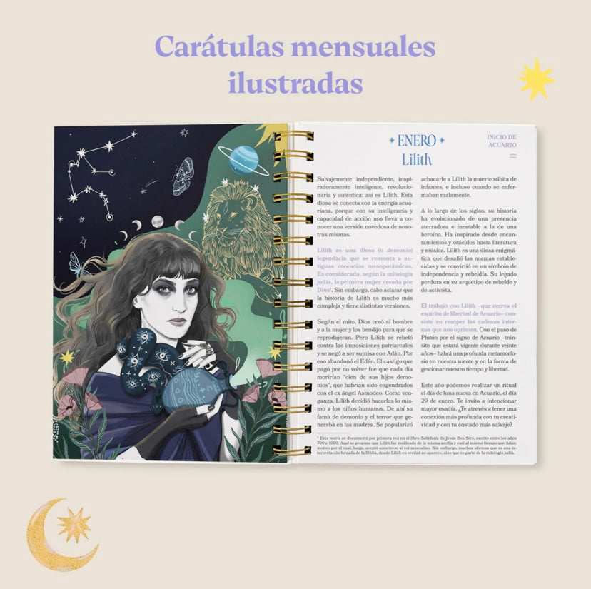 PINKA agenda astrología diosa Artemisa descuento
