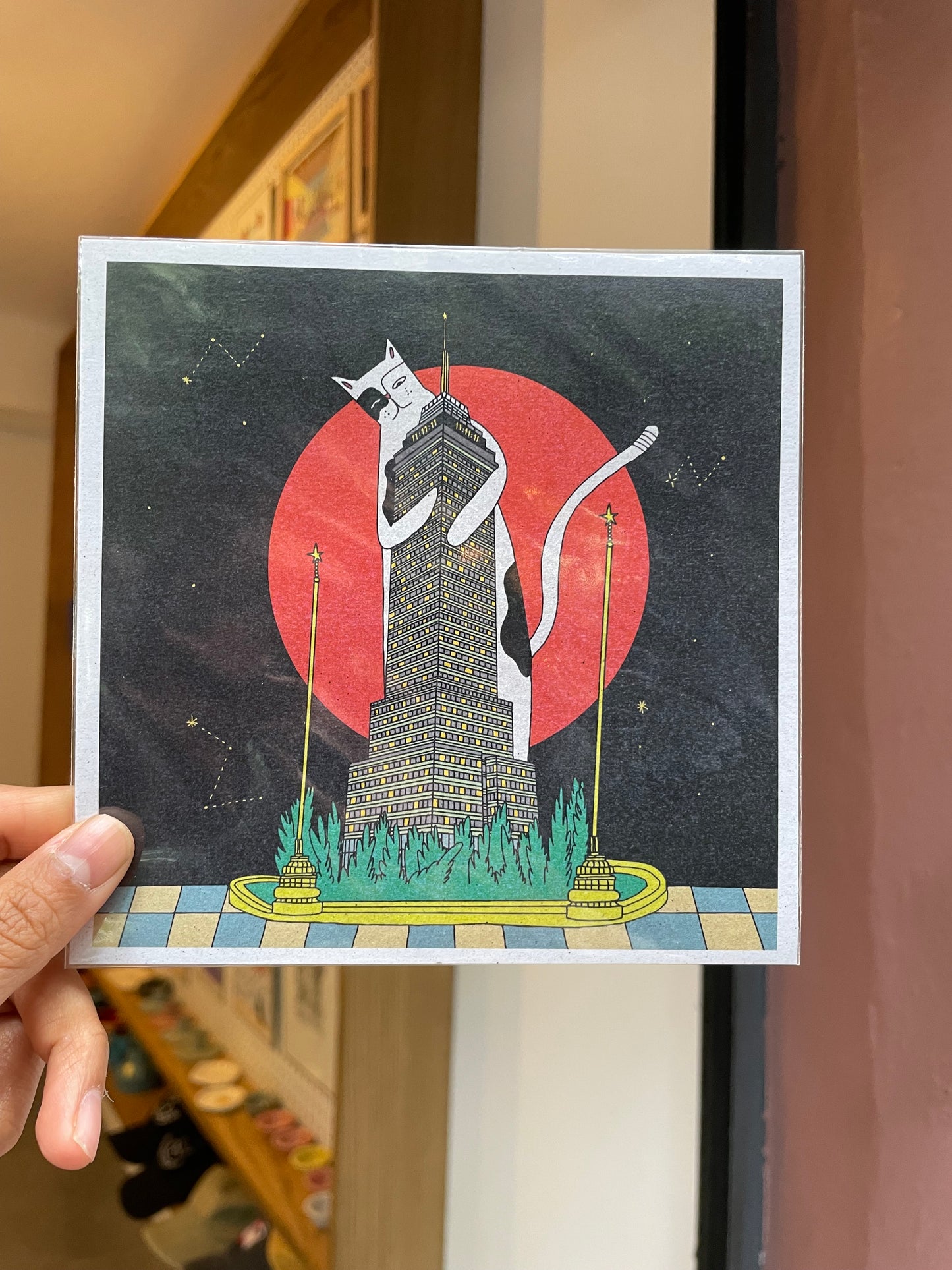 CAMILA ARANA print “Torre latino”