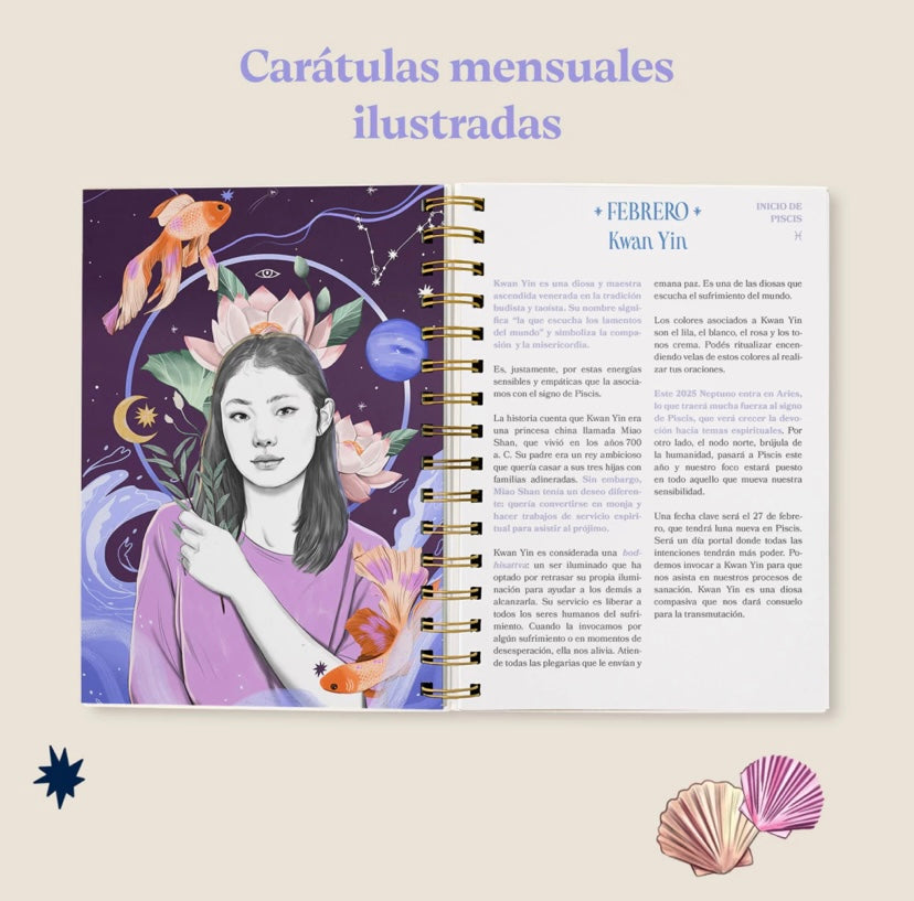 PINKA agenda astrología diosa Artemisa descuento