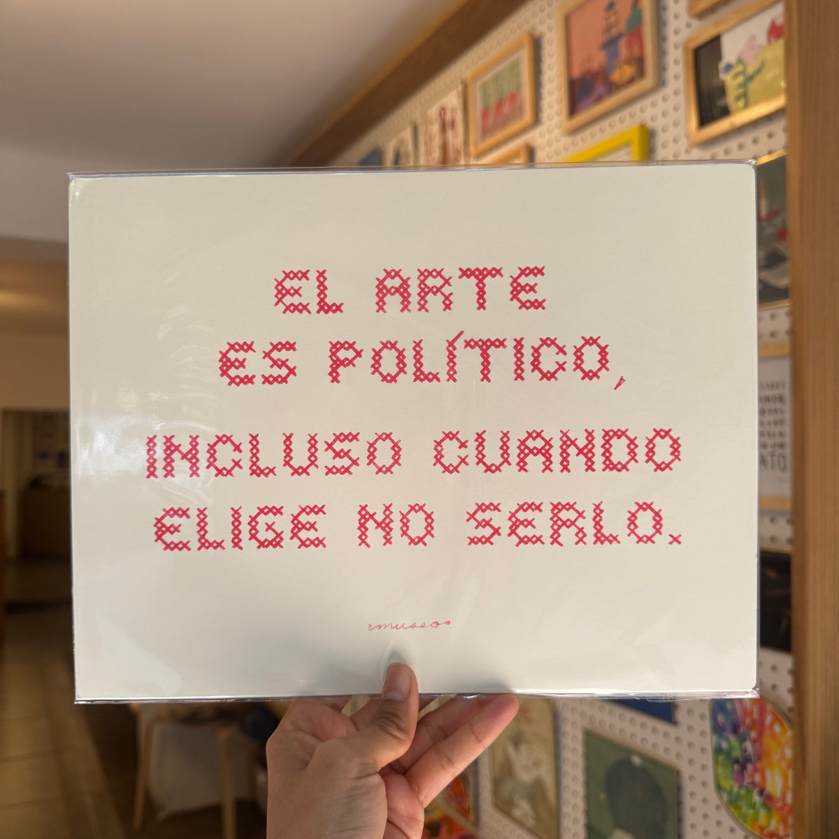 MUSEODESAM risografía “el arte es político”