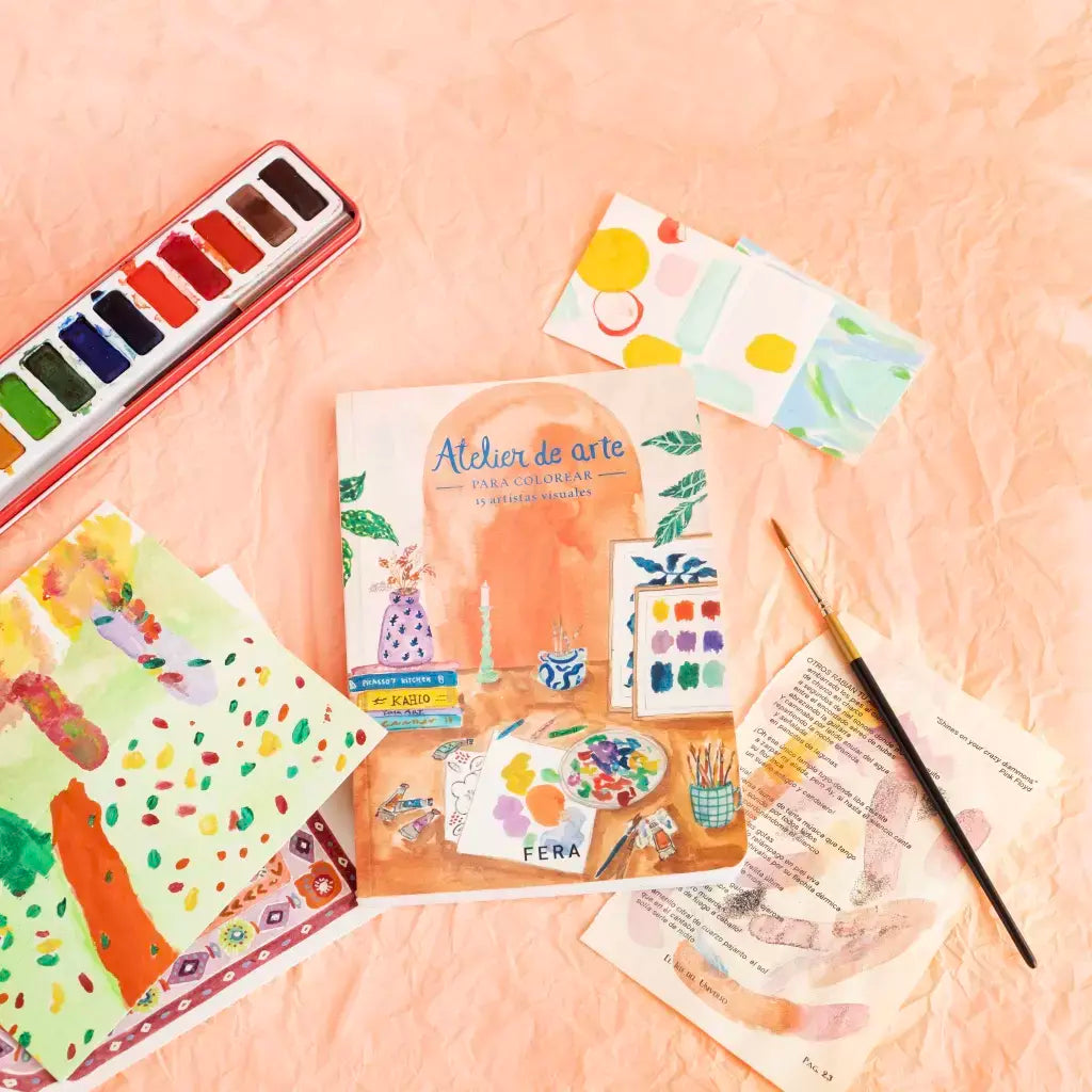 PINKA Atelier de arte para colorear