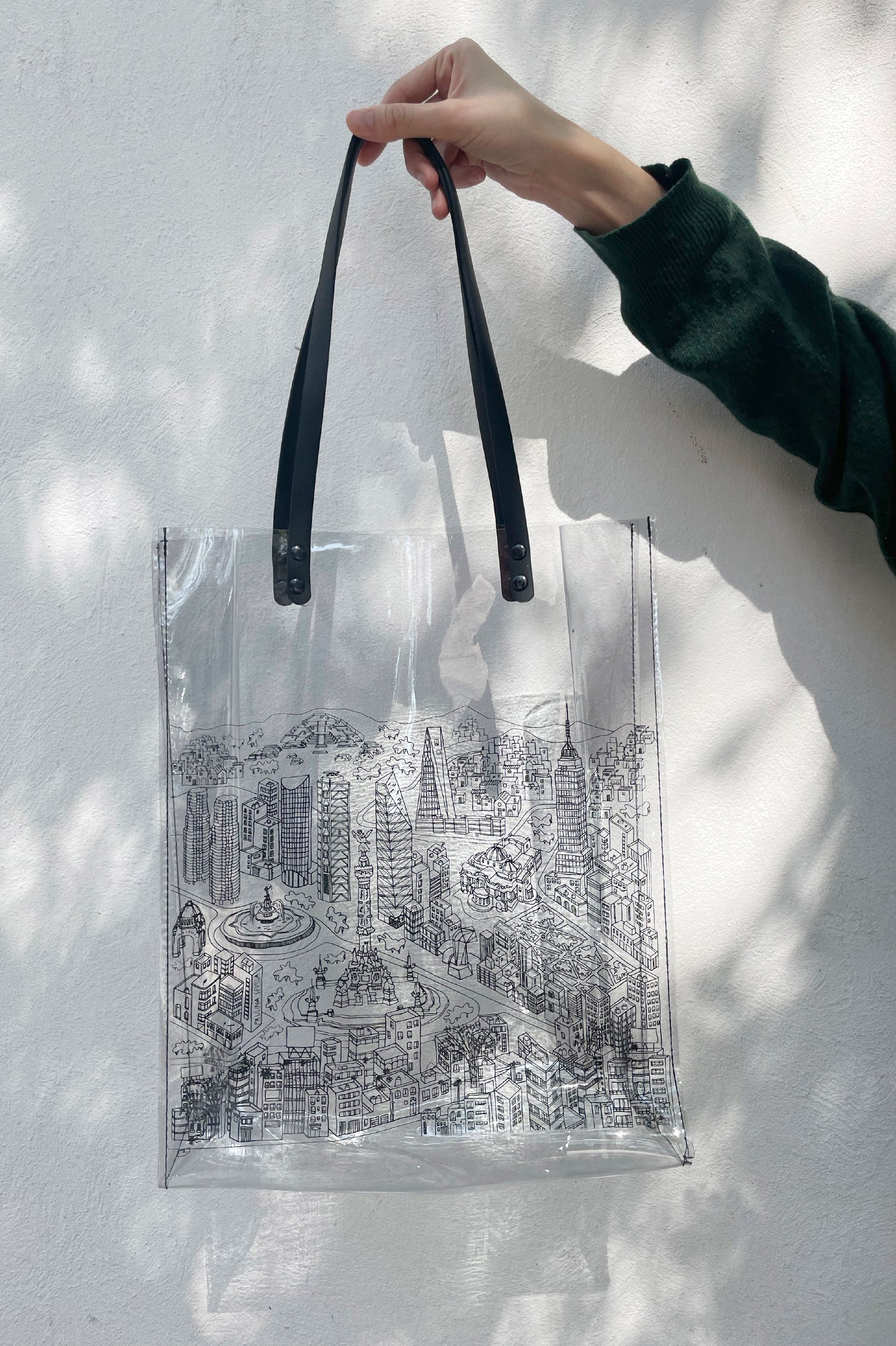 PAULINA SEVILLA tote cristal