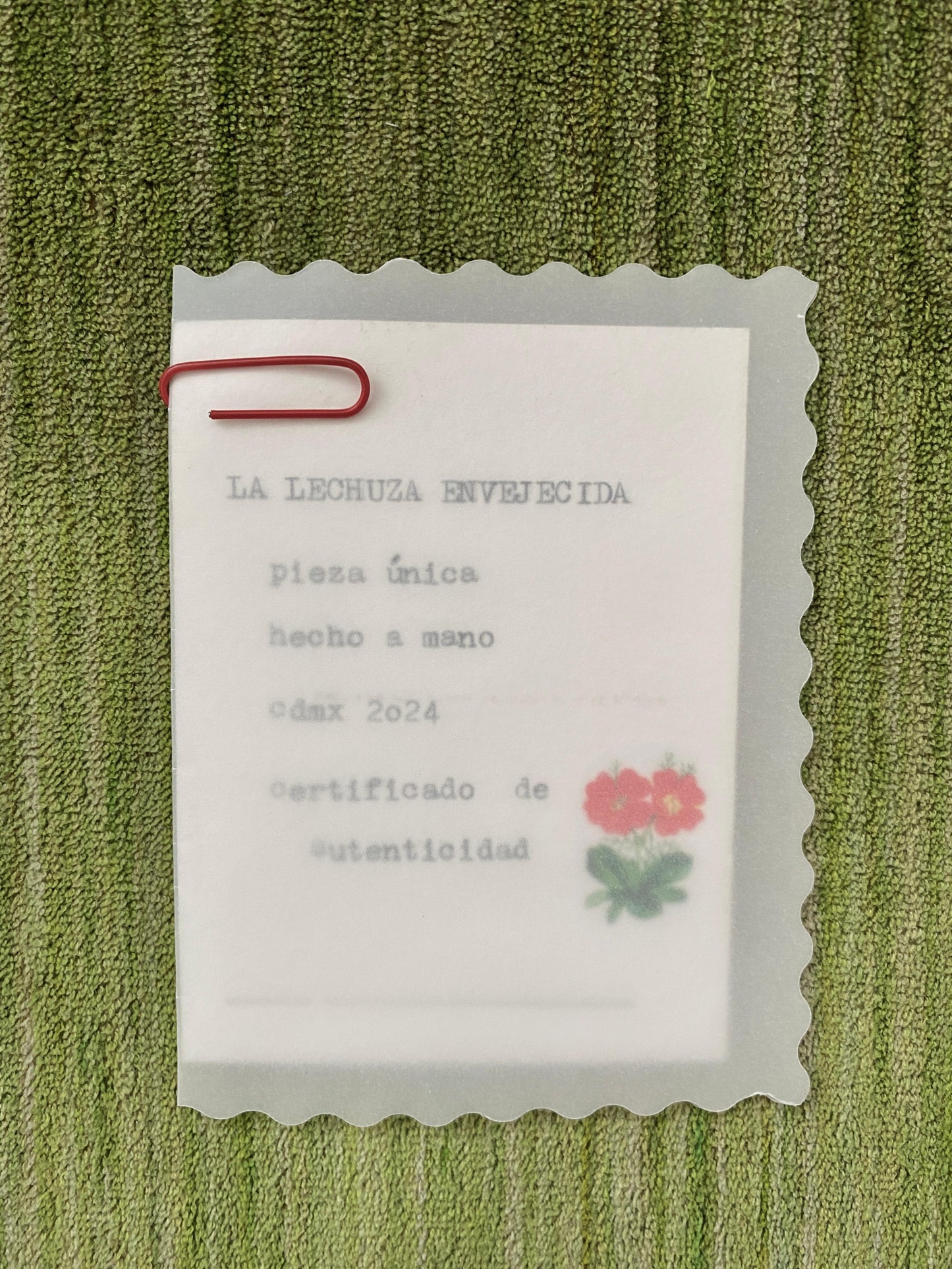 La lechuza envejecida bolsa Córdula crudo