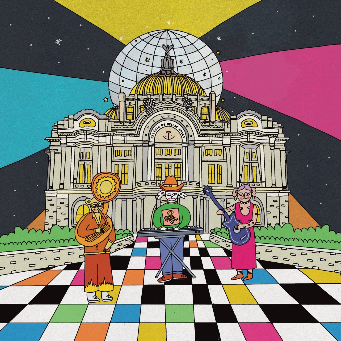 CAMILA ARANA print “La banda de Bellas Artes”