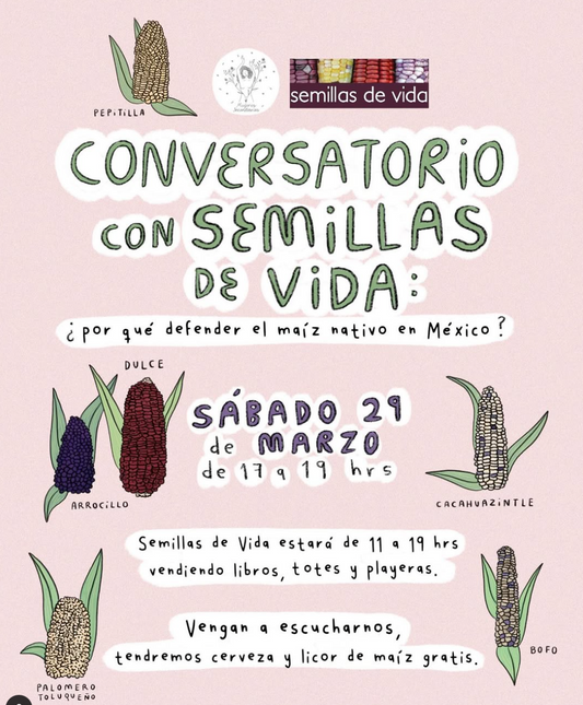 Conversatorio con Semillas de Vida 🌽 - 29 de Marzo