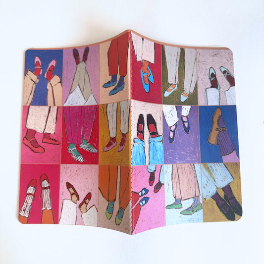 CRISTINA DELGADO libretas zapatos e ilustración