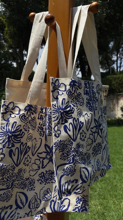 LUISA VIDALES totebag flores NY