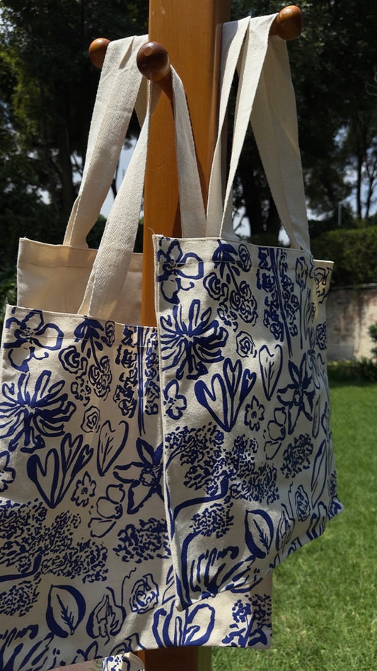 LUISA VIDALES totebag flores NY