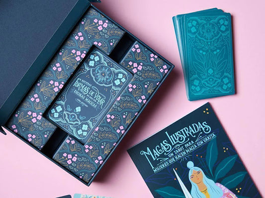 PINKA kit magas ilustradas (libro + baraja)