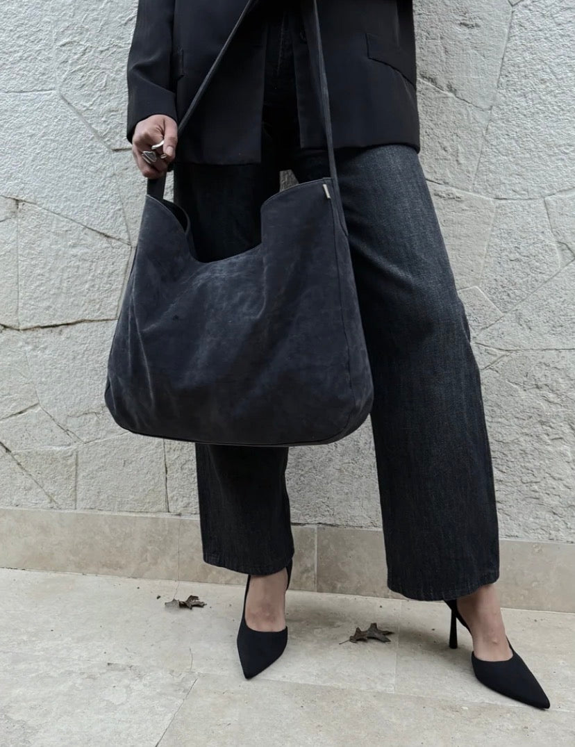 JAMAICOSAS bolsa gris azulado