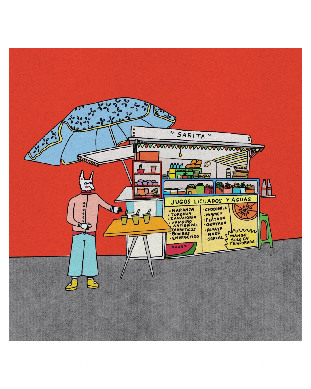 CAMILA ARANA print “Jugos Sarita”