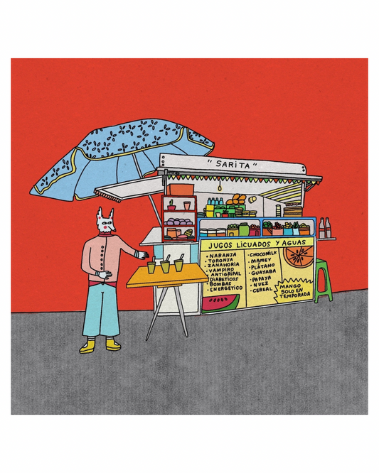 CAMILA ARANA print “Jugos Sarita”