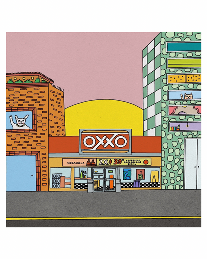 CAMILA ARANA print “El Oxxo”