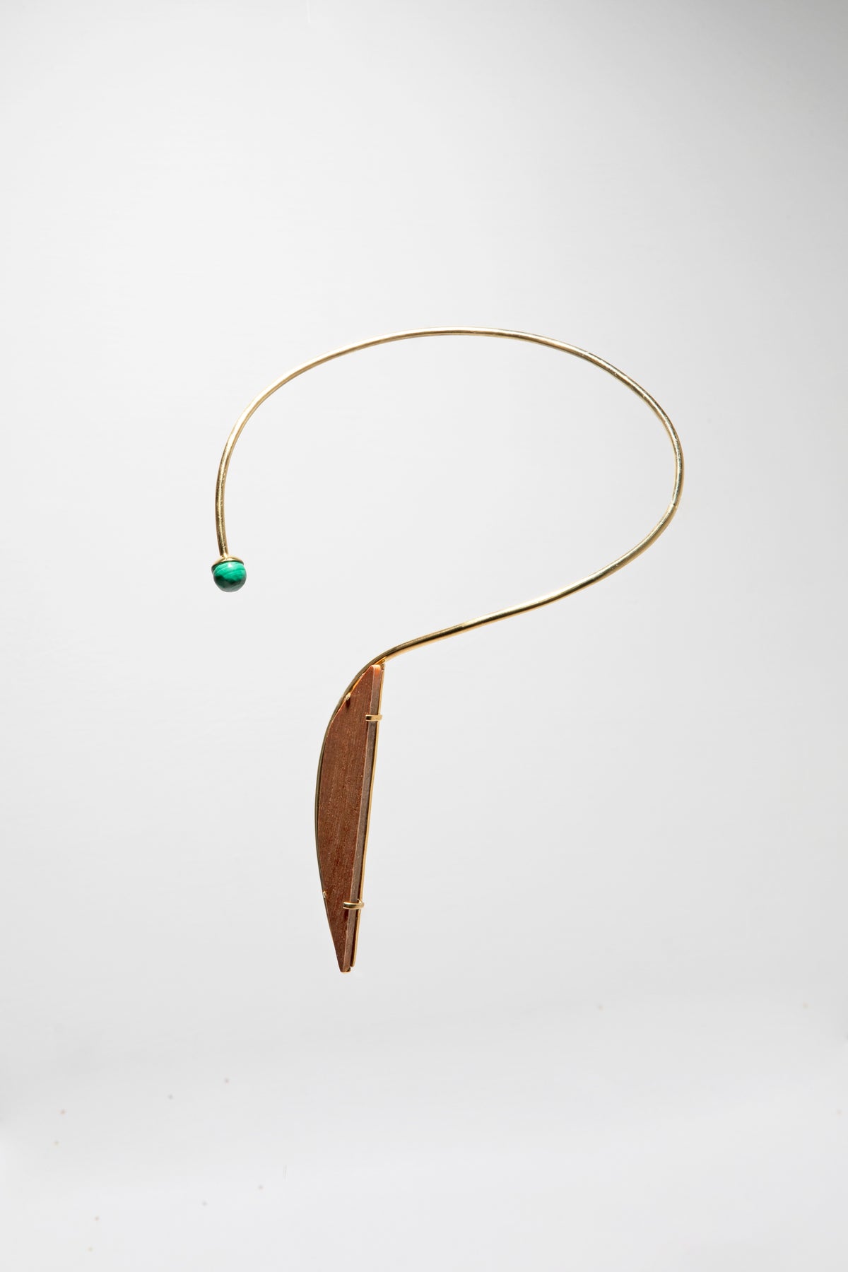 IMIA MANTO ÉTER Collar Baño de Oro de 14k