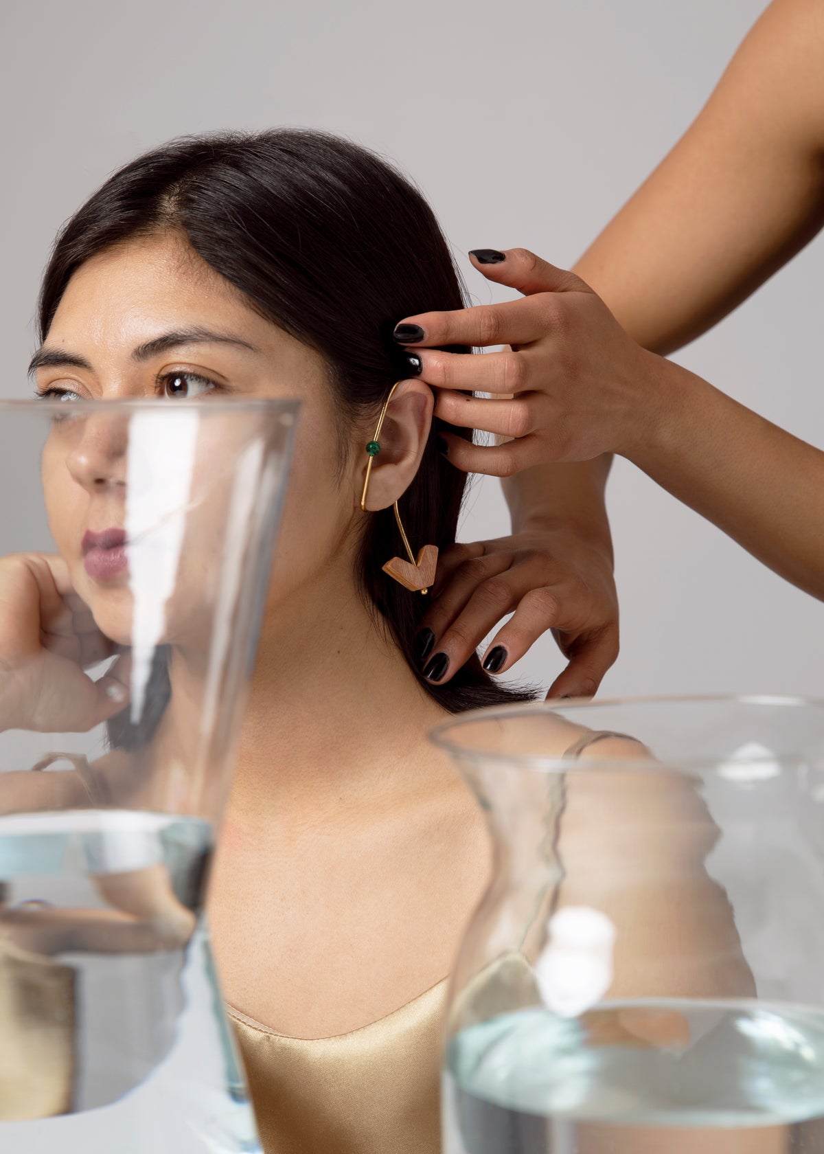 IMIA VAIVÉN Earcuffs colgantes