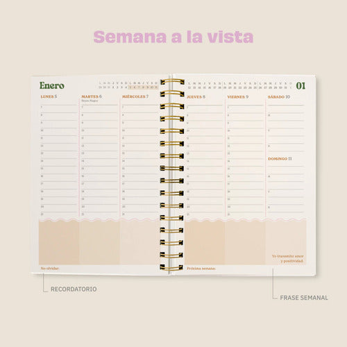 PINKA agenda tigre Naty Franz