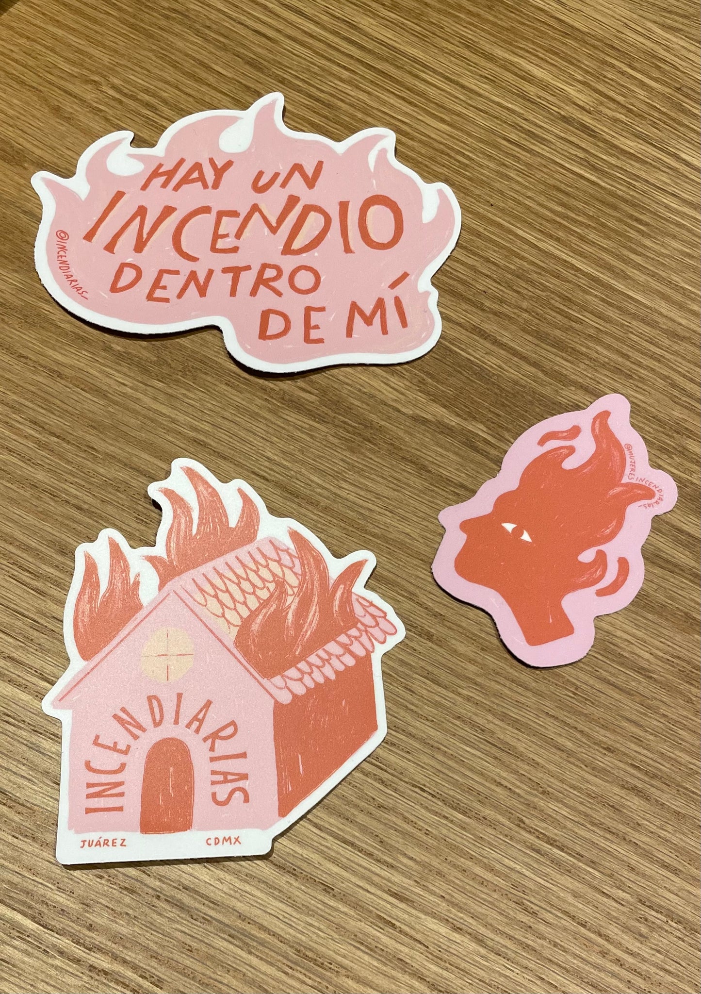 INCENDIARIAS sticker