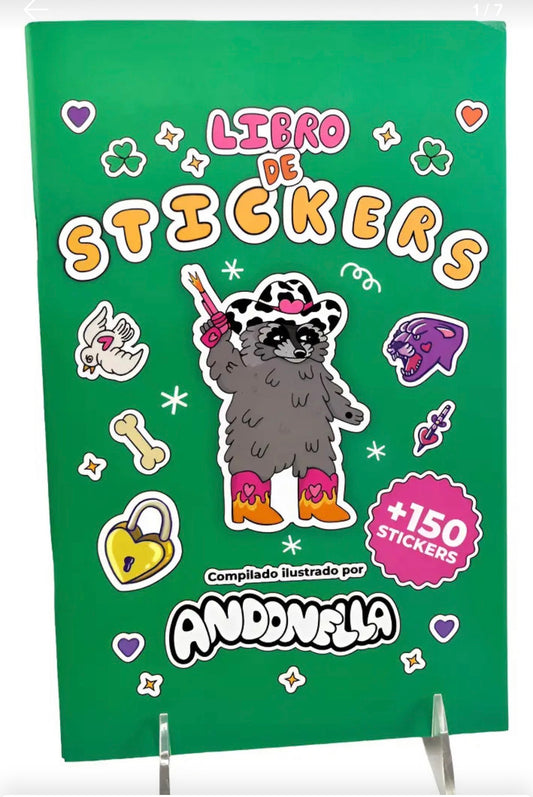 ANDONELLA libro de stickers