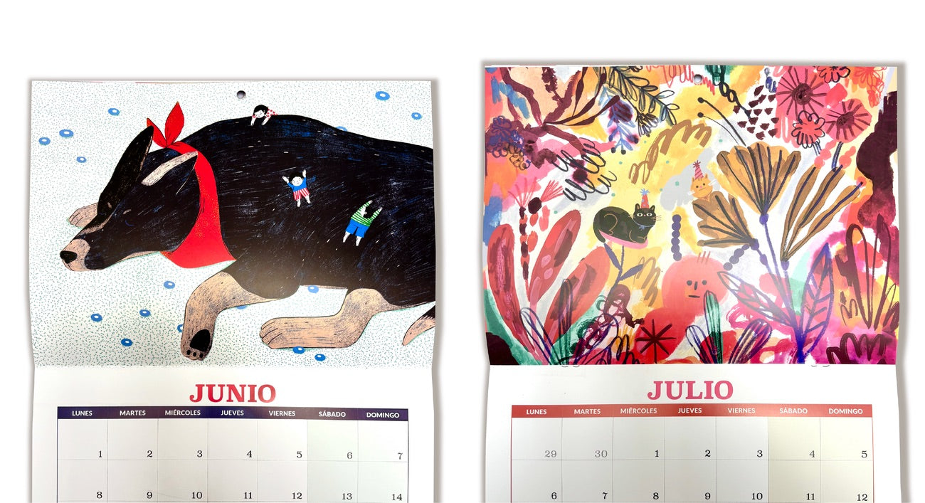Calendario ilustradoras 2026