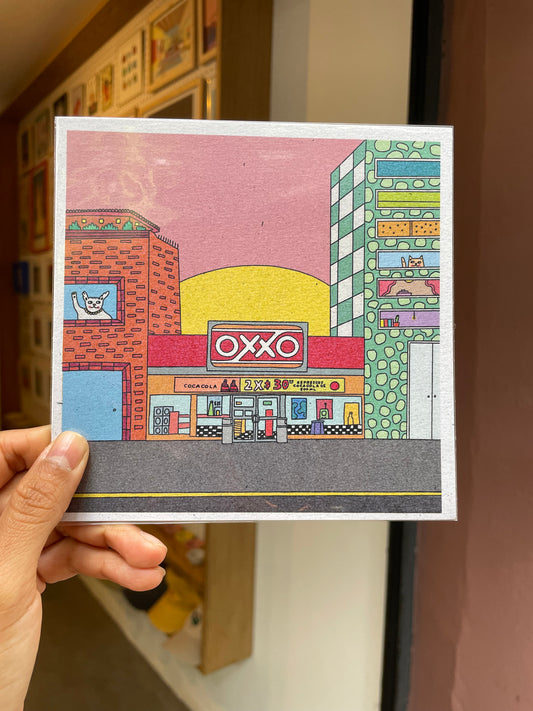 CAMILA ARANA print “El Oxxo”