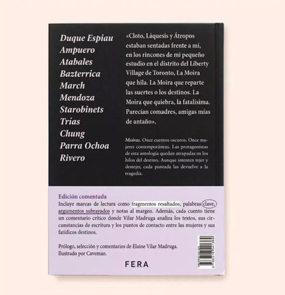 PINKA “Moiras, cuentos de mujeres que tejieron sus destinos”