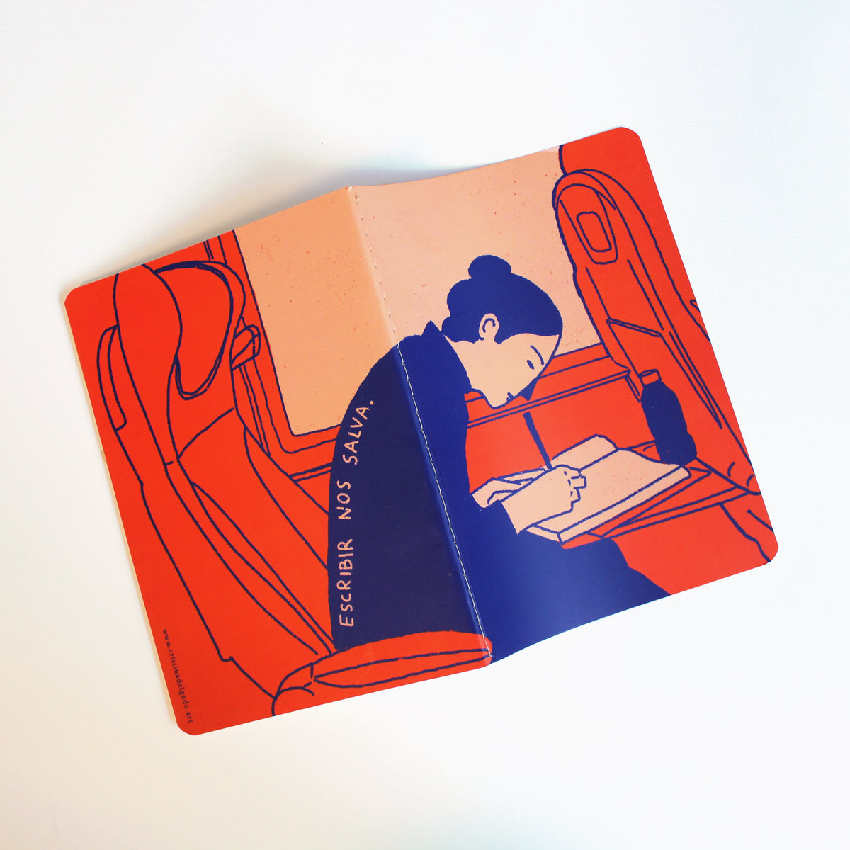 CRISTINA DELGADO libretas zapatos e ilustración