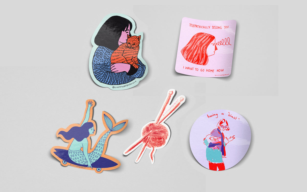 CRISTINA DELGADO sticker