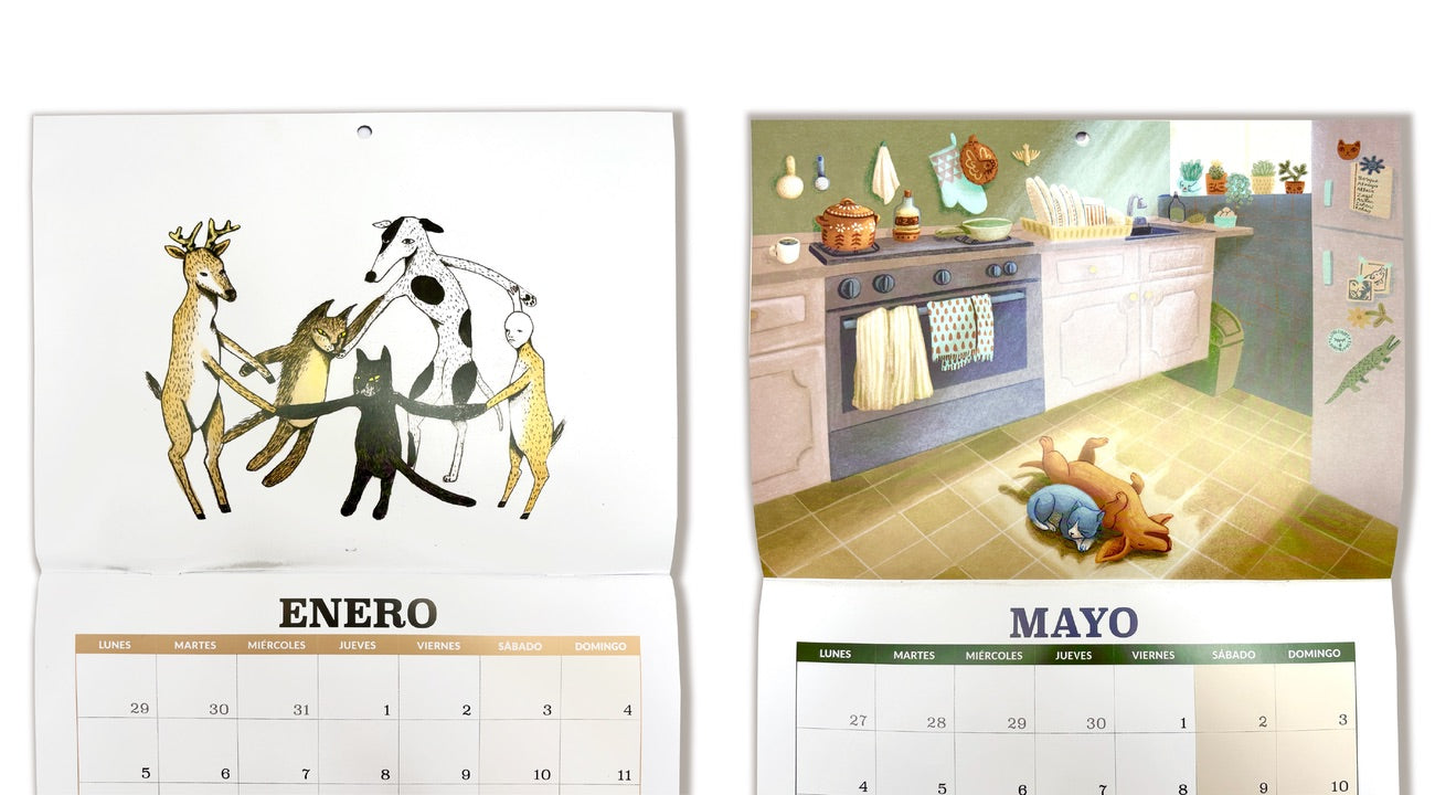 Calendario ilustradoras 2026