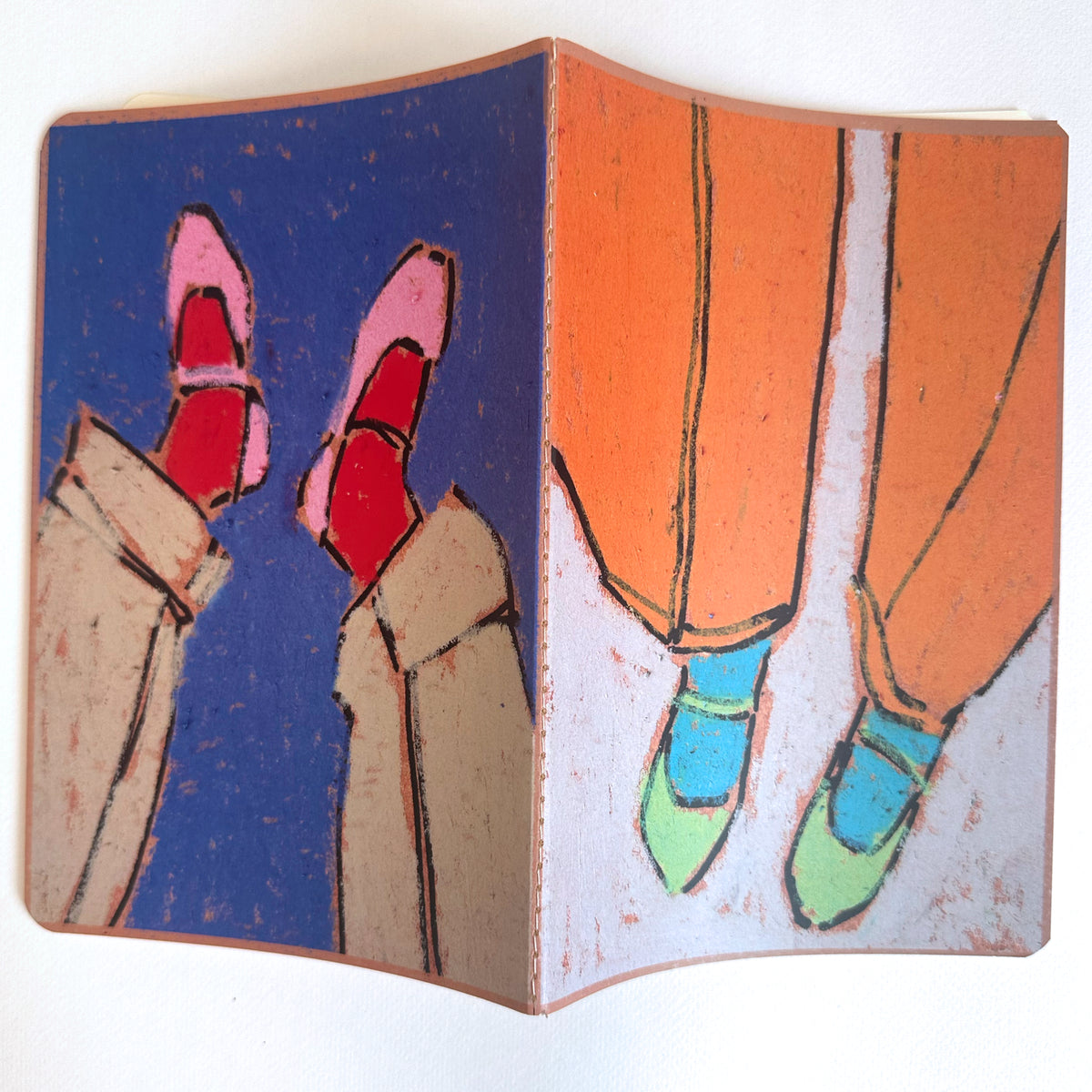 CRISTINA DELGADO libretas zapatos e ilustración