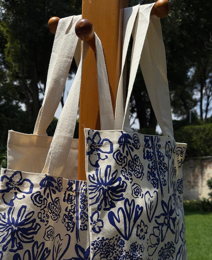 LUISA VIDALES totebag flores NY