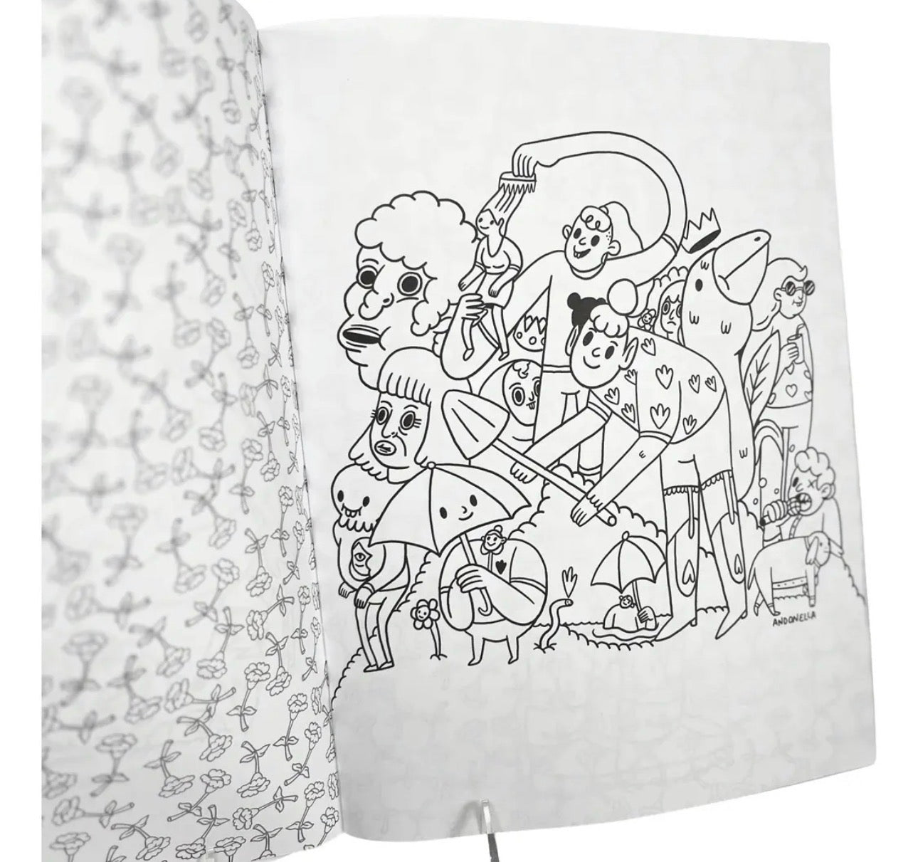 ANDONELLA libro para colorear