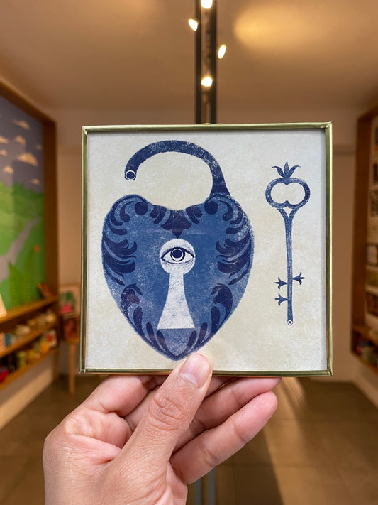 MARIELA PEREA enmarcado arco candado