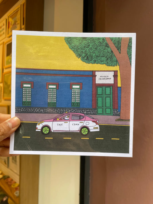 CAMILA ARANA print “Casa azul”