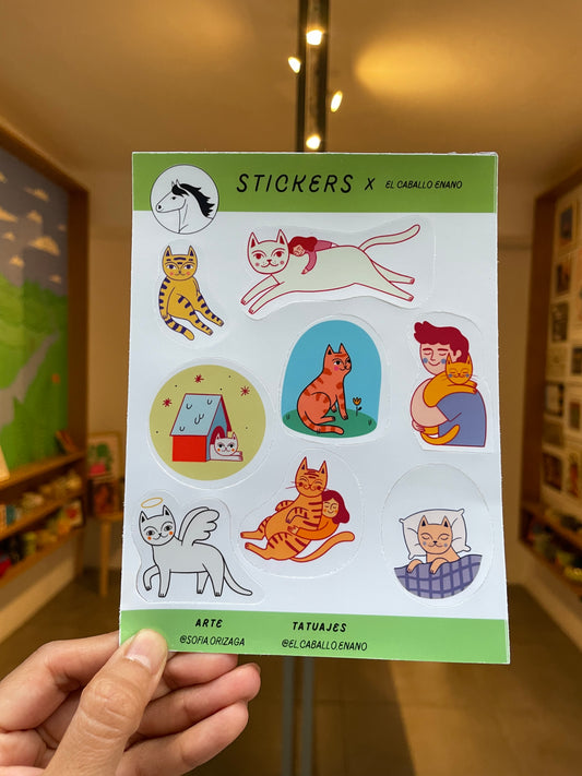 SOFÍA ORIZAGA stickers gatos