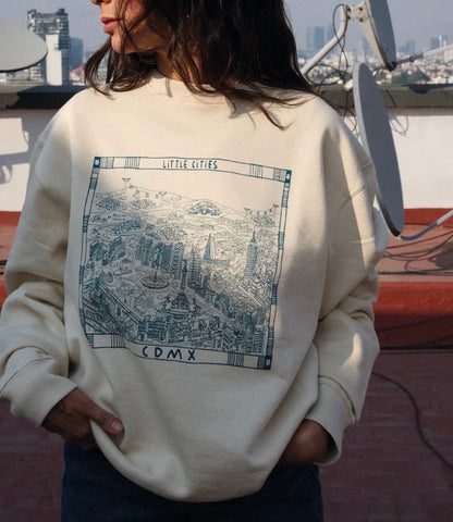 LITTLE CITIES sudadera