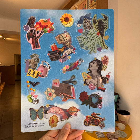 SAEM planilla de stickers