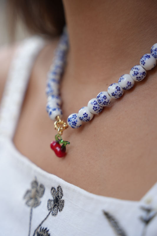 CIPRIANA collar cherry tea