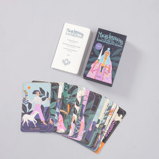 PINKA tarot magas ilustradas