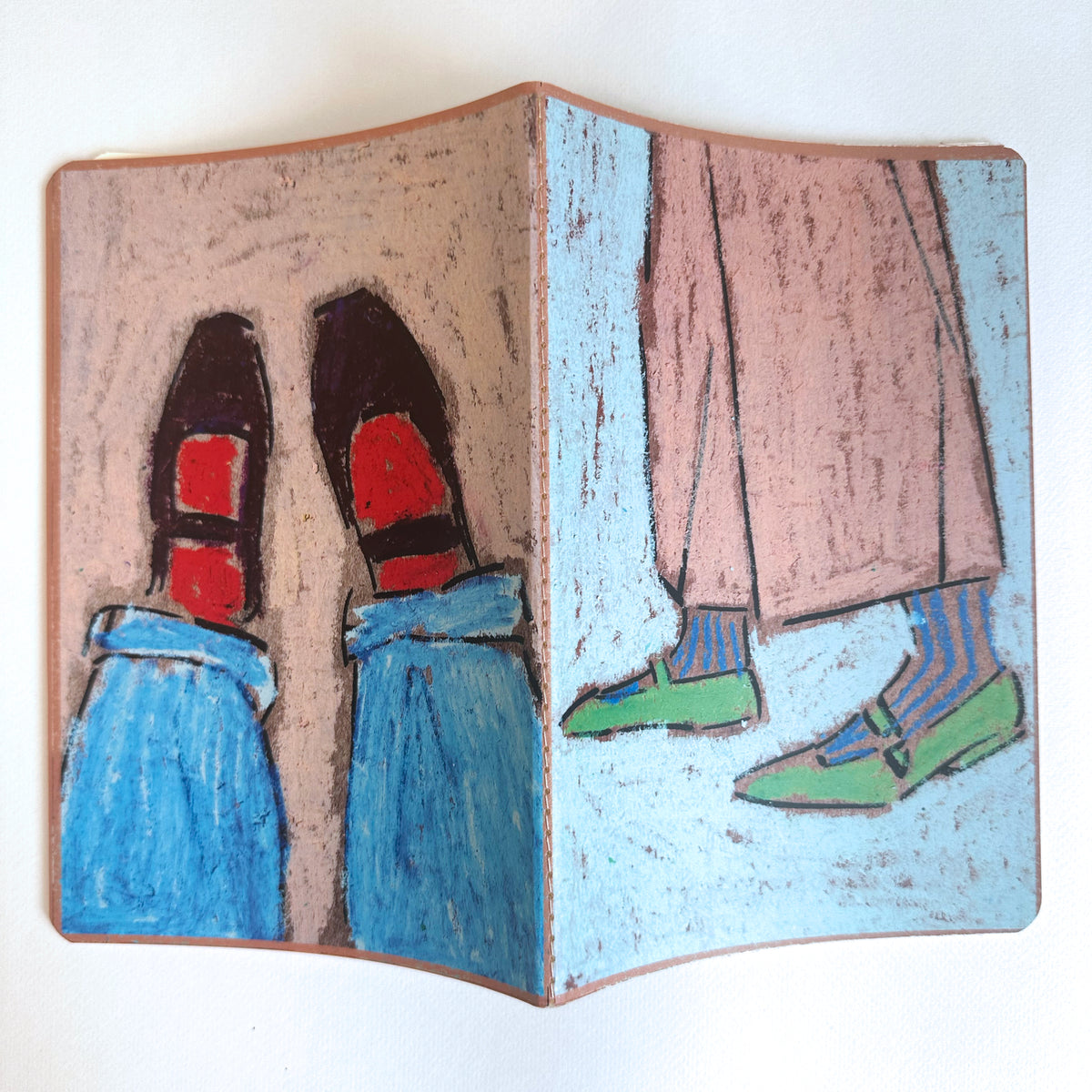 CRISTINA DELGADO libretas zapatos e ilustración