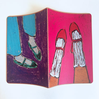 CRISTINA DELGADO libretas zapatos e ilustración